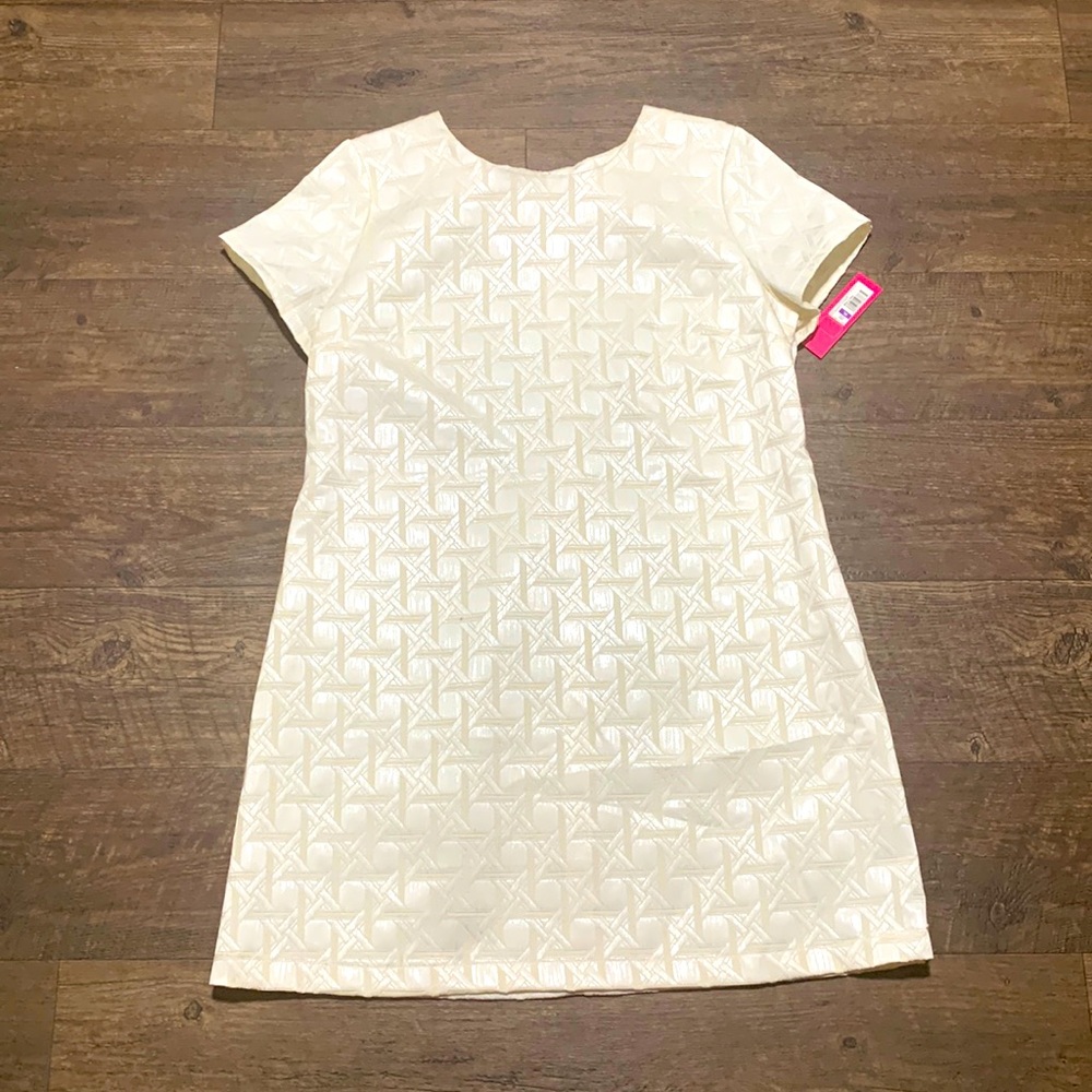 Xhiliration Cream Dress | XL